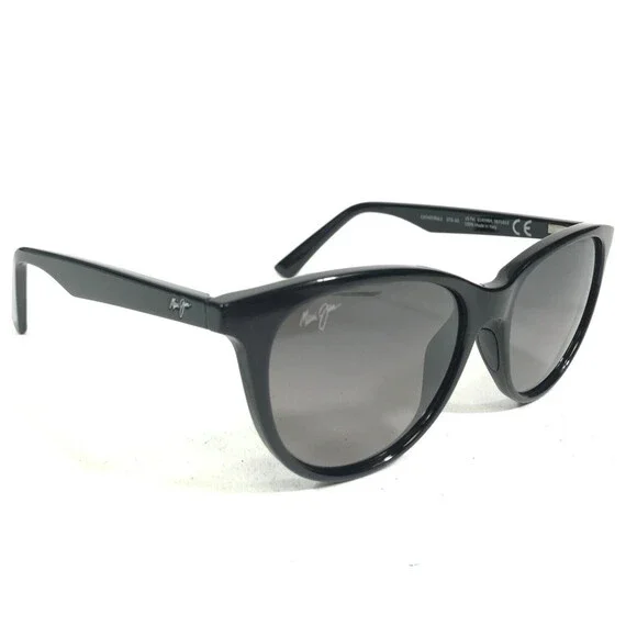Maui Jim Sunglasses Cathedrals MJ782-02 Black Gloss Frames w Neutral Gray Lenses